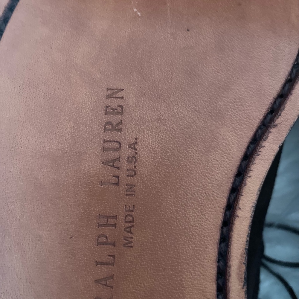 Polo Ralph Lauren suede shoes - Picture 3 of 11